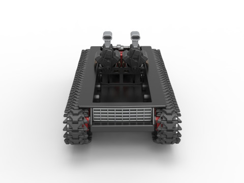 Vintage Monster tank Base Version 2 Scale 1 to 25 3D 프린트 모델