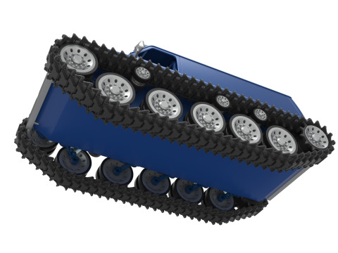 Vintage Monster tank Version 5 Scale 1 to 25 3D 프린트 모델