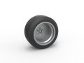 Wheel of Bosozoku style car Scale 1 to 25 Modèles 3D en vedette