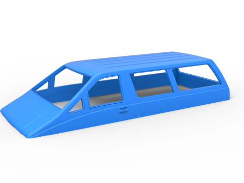 Guscio per carro armato Monster Vintage Versione 4 Scala da 1 a 25 Modello di stampa 3D