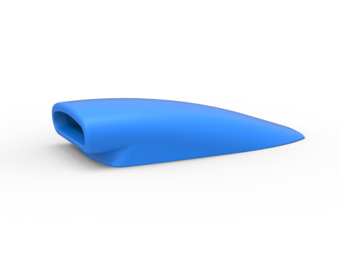 Air Scoop for dragster Scale 1 to 25 Model do druku 3D
