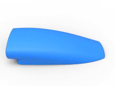 Air Scoop for dragster Scale 1 to 25 Modelo de Impressão 3D