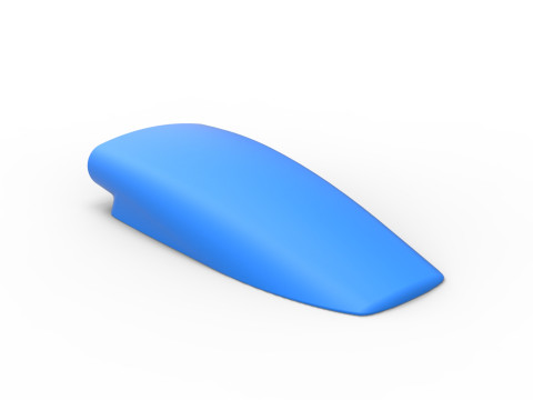 Air Scoop for dragster Scale 1 to 25 Modelo de Impressão 3D