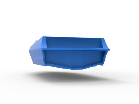 Speed boat hull Version 2 Scale 1 to 25 3D Принт Модель