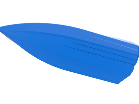 Speed boat hull Version 3 Scale 1 to 25 3D Baskı Modeli
