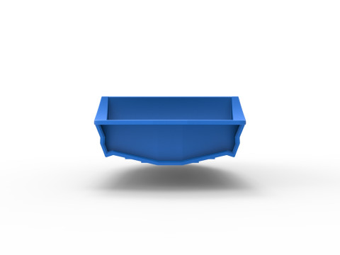Speed boat hull Version 3 Scale 1 to 25 3D Baskı Modeli