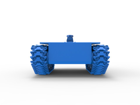 Vintage Monster tank Base Version 3 Scale 1 to 25 3D Print Model