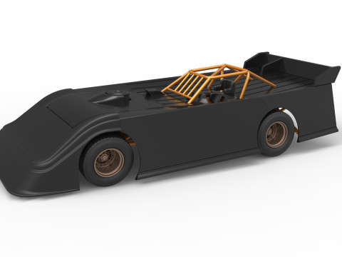 Super Dirt Late model Version 2 Scale 1 to 25 3Dプリントモデル