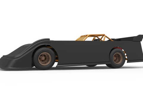 Super Dirt Late model Version 2 Scale 1 to 25 3D Print Model