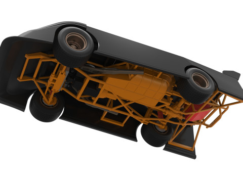 Super Dirt Late model Version 2 Scale 1 to 25 Modelo de Impressão 3D