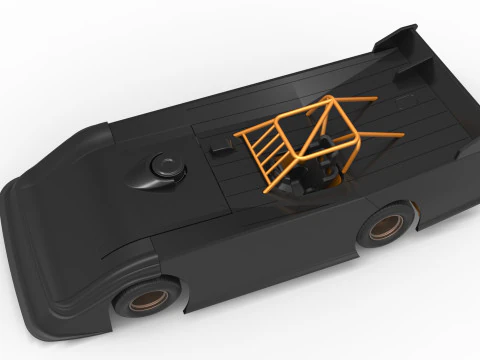 Super Dirt Late model Version 2 Scale 1 to 25 3D Print Model