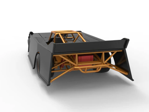 Super Dirt Late model Version 2 Scale 1 to 25 3D Print Model