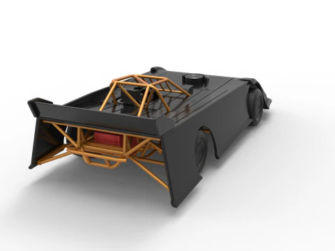 Super Dirt Late model Version 2 Scale 1 to 25 3D Print Model