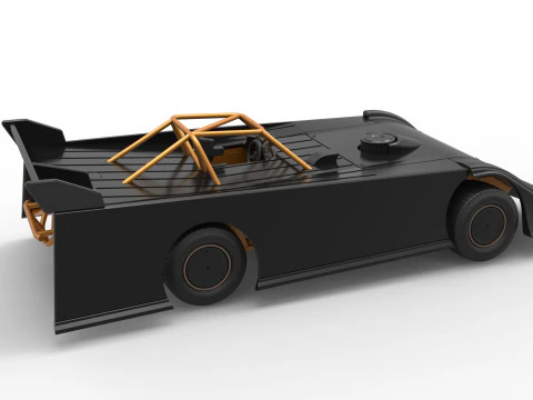 Super Dirt Late model Version 2 Scale 1 to 25 3D Print Model