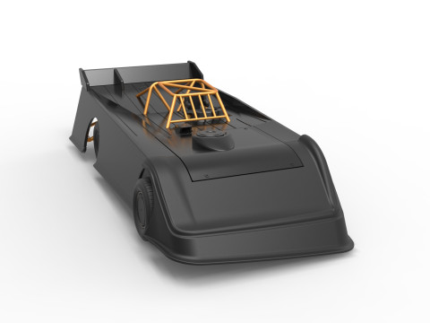 Super Dirt Late model Version 2 Scale 1 to 25 Modelo de Impressão 3D