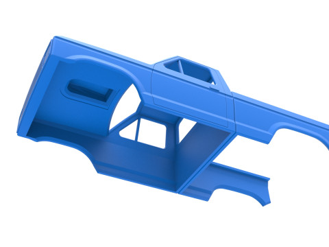 Shell of Mud dragster 4wd Version 2 Scale 1 to 25 3D-printmodel