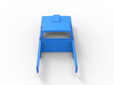 Shell of Mud dragster 4wd Version 2 Scale 1 to 25 3D-printmodel