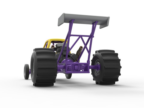 Dirt Dragster Version 2 Scale 1 to 25 Modelo de impresión 3D