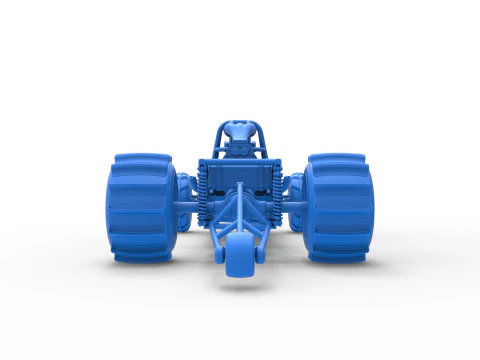 Dirt Dragster 版本 3 等级 1 至 25 3D 打印模型