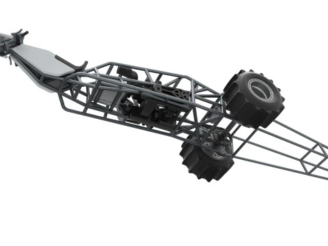 Top fuel Dirt dragster trike Sale 1 to 25 3D Print Model