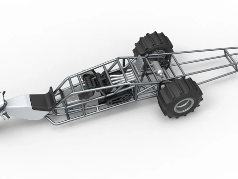 Top fuel Dirt dragster trike Sale 1 to 25 3D Print Model