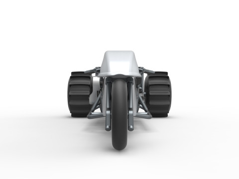 Top fuel Dirt dragster trike Sale 1 to 25 3D Принт Модель