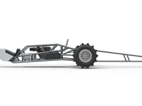 Top fuel Dirt dragster trike Sale 1 to 25 3D Print Model
