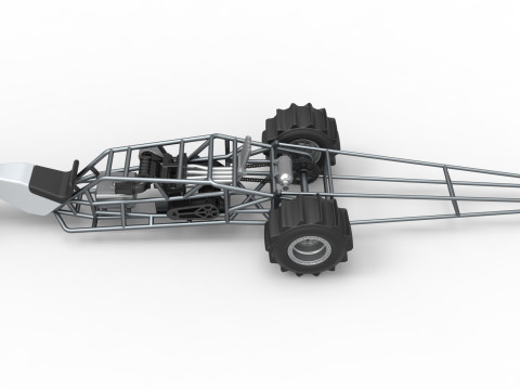 Top fuel Dirt dragster trike Sale 1 to 25 3D Принт Модель
