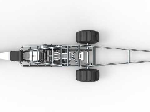 Top fuel Dirt dragster trike Sale 1 to 25 3D Принт Модель