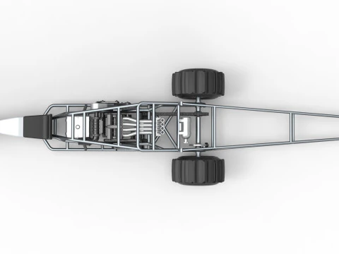 Top fuel Dirt dragster trike Sale 1 to 25 3D Print Model
