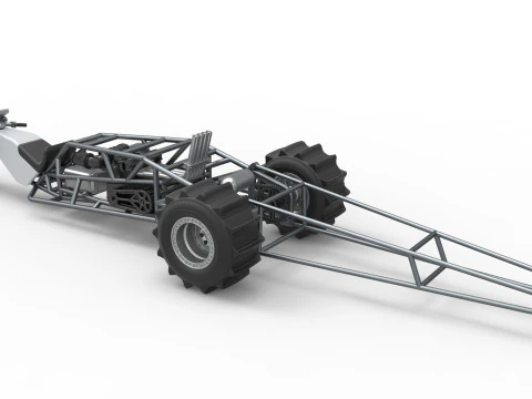 Top fuel Dirt dragster trike Sale 1 to 25 3D Print Model