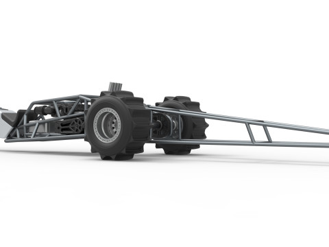 Top fuel Dirt dragster trike Sale 1 to 25 3D Принт Модель
