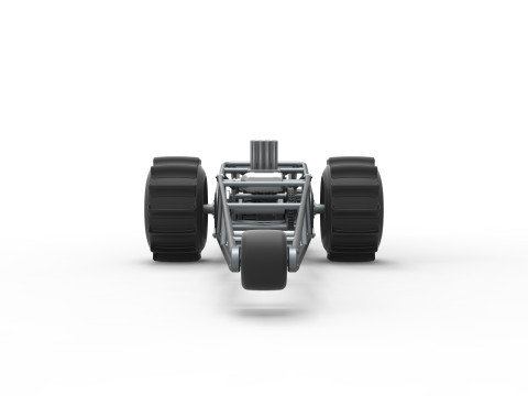 Top fuel Dirt dragster trike Sale 1 to 25 3D Принт Модель