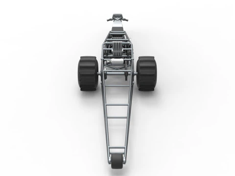 Top fuel Dirt dragster trike Sale 1 to 25 3D Print Model