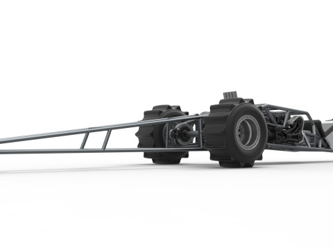 Top fuel Dirt dragster trike Sale 1 to 25 3D Принт Модель
