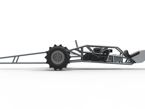Top fuel Dirt dragster trike Sale 1 to 25 3D Принт Модель