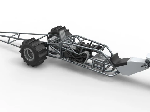 Top fuel Dirt dragster trike Sale 1 to 25 3D Print Model