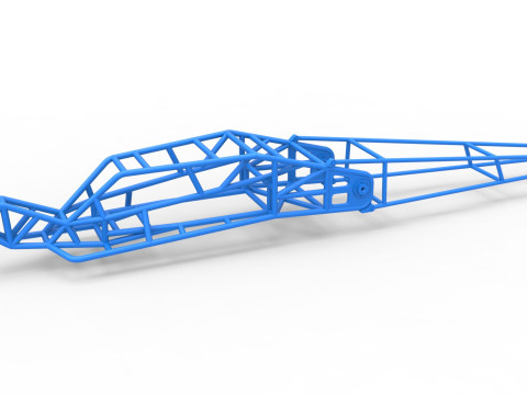 Frame of Top fuel Dirt dragster trike Sale 1 to 25 Modello di stampa 3D