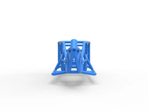 Frame of Top fuel Dirt dragster trike Sale 1 to 25 3D Print Model