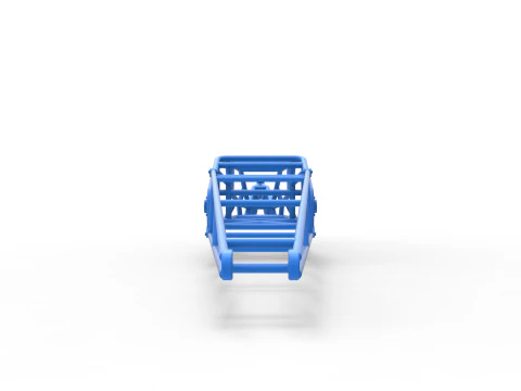 Frame of Top fuel Dirt dragster trike Sale 1 to 25 3D Print Model