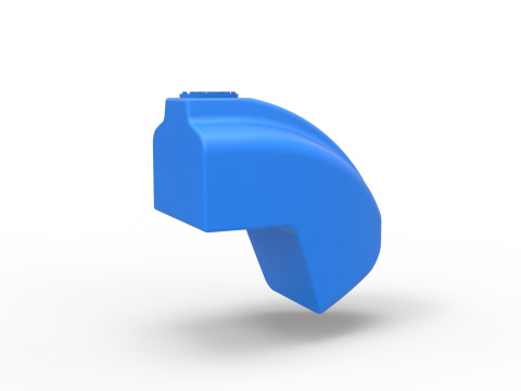 Tail tank of 600 Micro sprint car Scale 1 to 25 3D Принт Модель