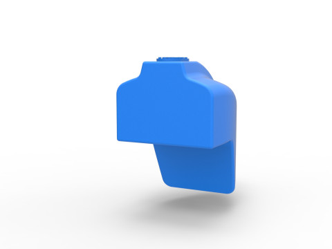 Tail tank of 600 Micro sprint car Scale 1 to 25 3D Принт Модель