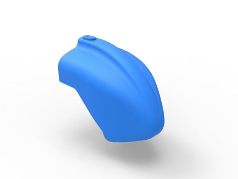 Tail tank of Sprint car Scale 1 to 25 3D Print Model