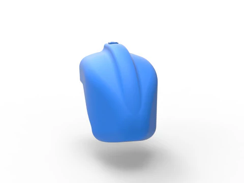 Tail tank of Sprint car Scale 1 to 25 3D Print Model