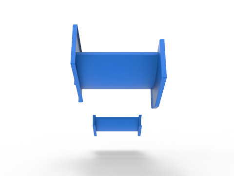 Wings of 600 Micro sprint car Scale 1 to 25 Modèles 3D en vedette