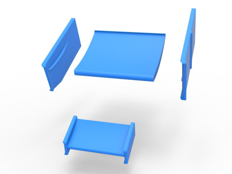 Wings of 600 Micro sprint car Scale 1 to 25 Modèles 3D en vedette