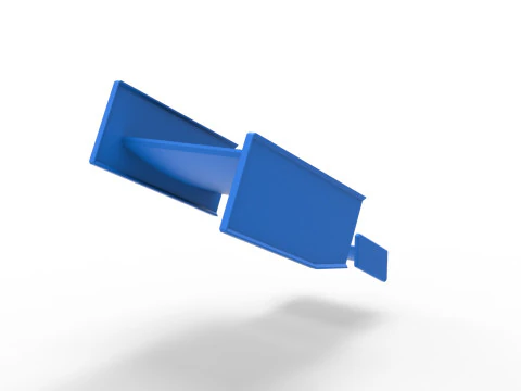Wings of Sprint car Scale 1 to 25 3D Print Model