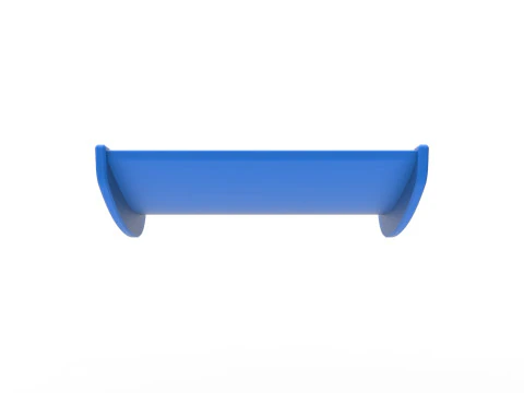 Wing of Vintage Asphalt Modified stock car Scale 1 to 25 3D Print Model