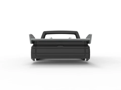 Shell of Dragster truck Scale 1 to 25 3D Print Model