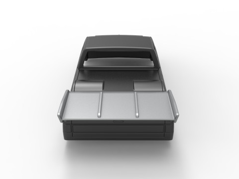 Shell of Dragster truck Scale 1 to 25 3D Print Model